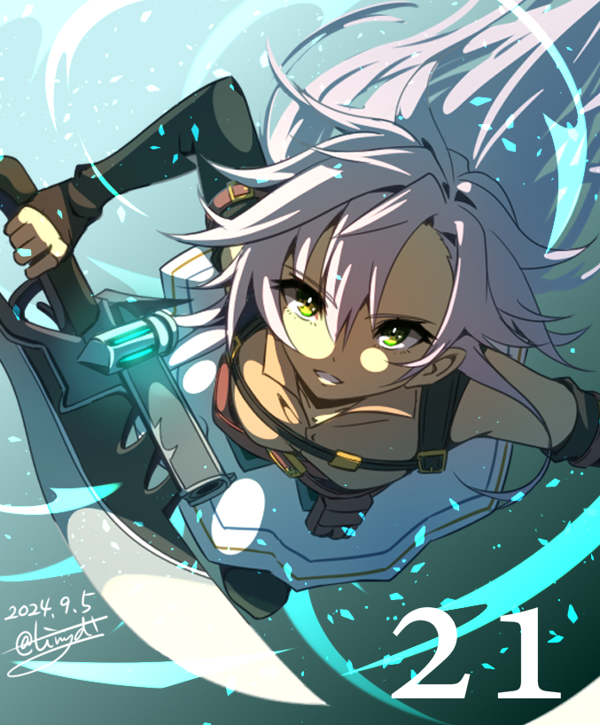 fie claussell (eiyuu densetsu and 2 more) drawn by tinybiard