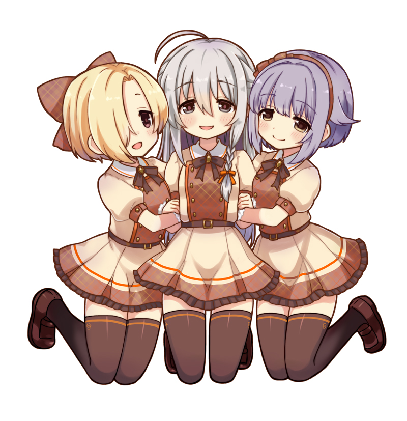 shirasaka koume, koshimizu sachiko, and hoshi syoko (idolmaster and 2 more) drawn by rikaon