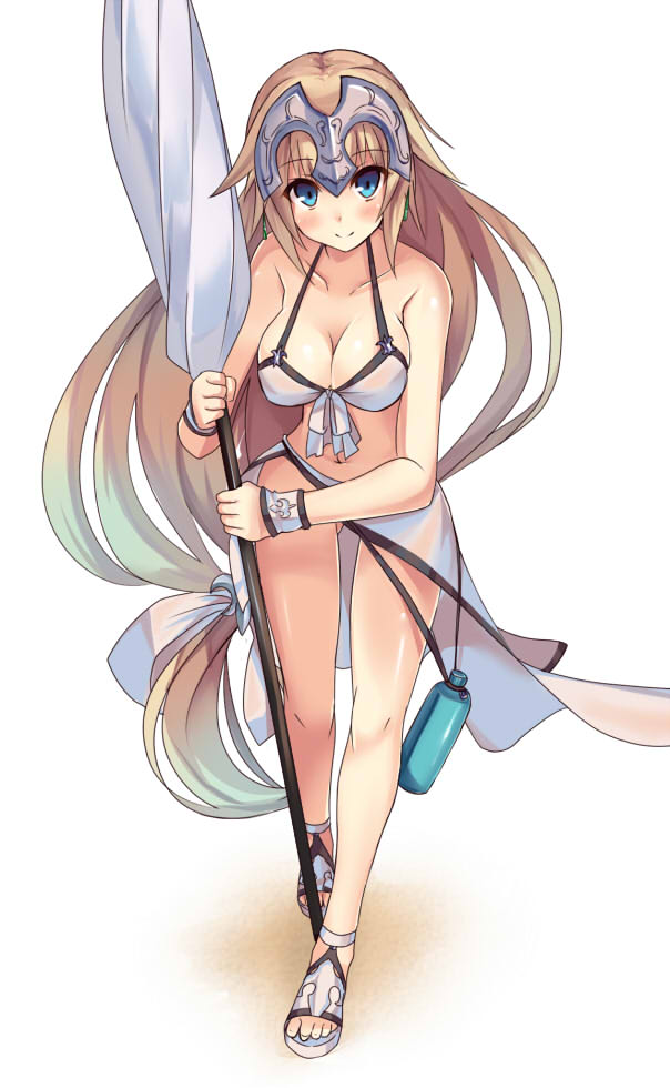 jeanne d'arc (fate and 2 more) drawn by kurokage