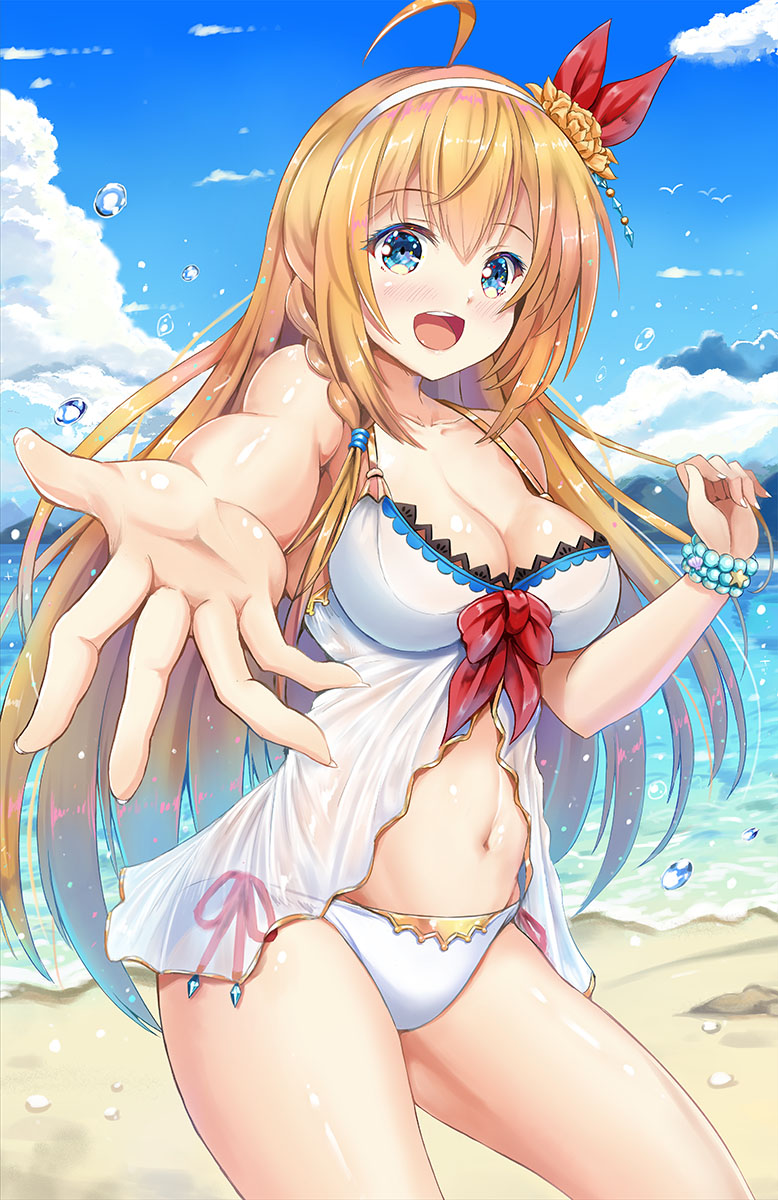 pecorine (princess connect!) drawn by staryume