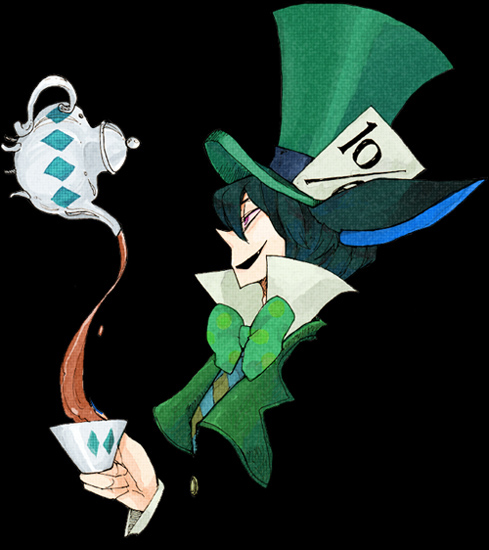 mad hatter (alice's adventures in wonderland) drawn by l_hakase