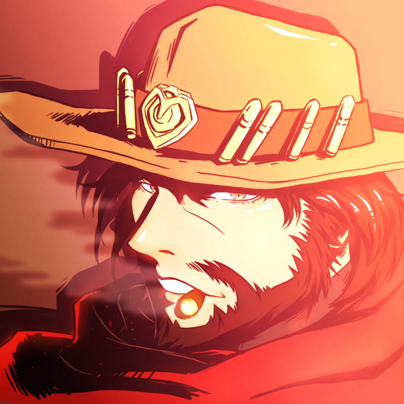cassidy (overwatch and 1 more) drawn by sijia_wang