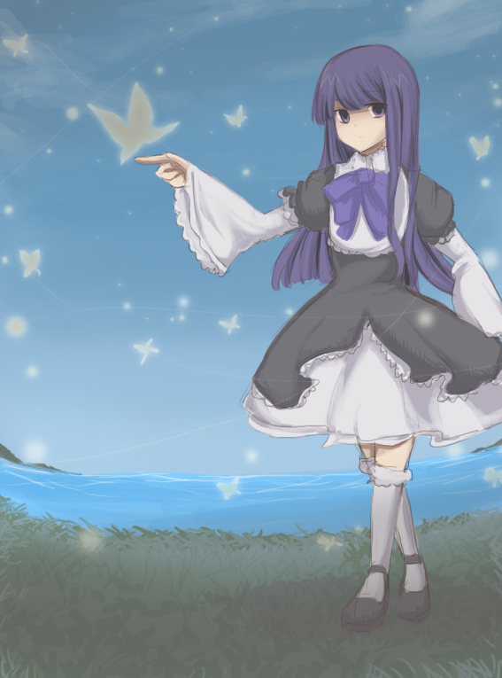 frederica bernkastel (umineko no naku koro ni) drawn by ui_(majiwi)