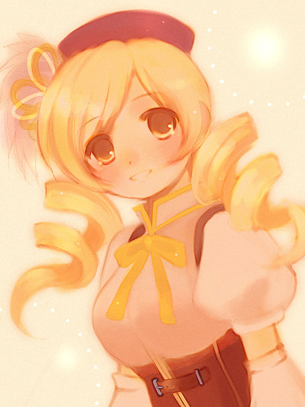 tomoe mami (mahou shoujo madoka magica) drawn by konmiito