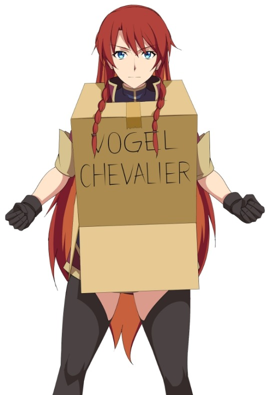 cardboard box gundam and selesia upitiria (re:creators)