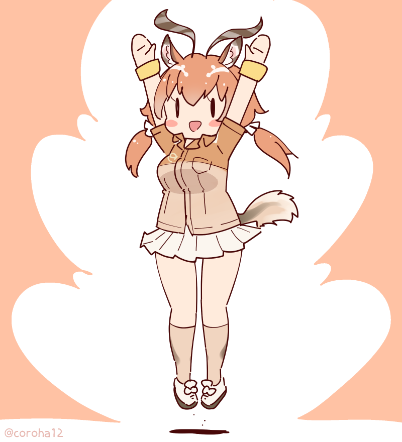 impala (kemono friends and 1 more) drawn by coroha