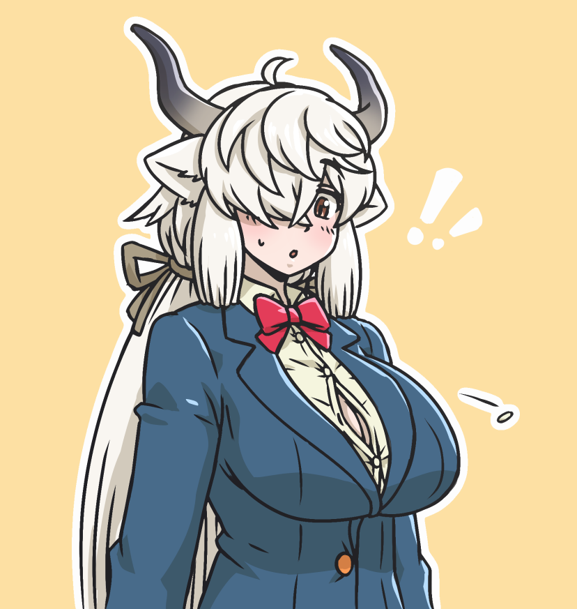 yak (kemono friends and 1 more) drawn by acesrulez