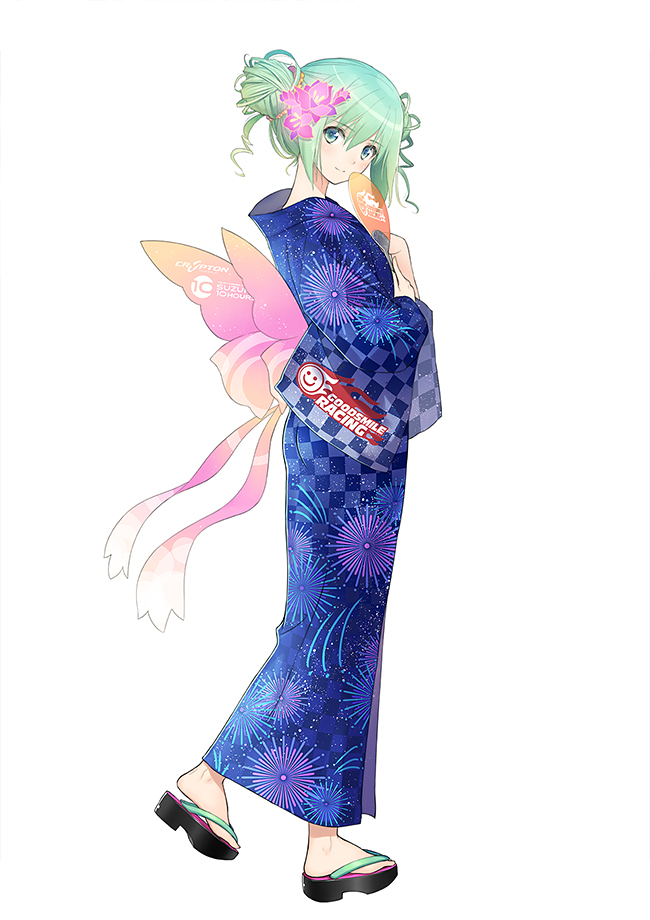 hatsune miku and racing miku (vocaloid and 1 more) drawn by tony_taka