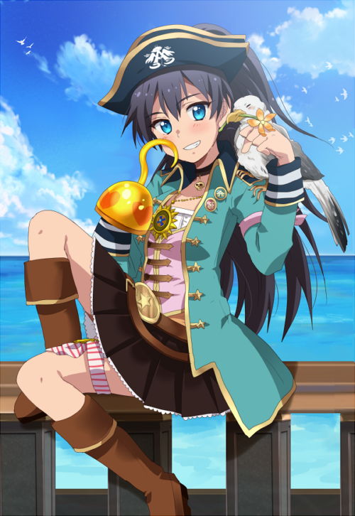 ganaha hibiki (idolmaster and 1 more) drawn by hiiringu