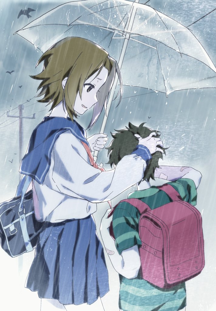 tainaka ritsu and tainaka satoshi (k-on!) drawn by shaofangziran