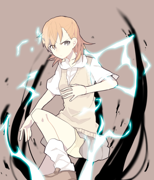 misaka mikoto (toaru majutsu no index and 1 more) drawn by guai7714
