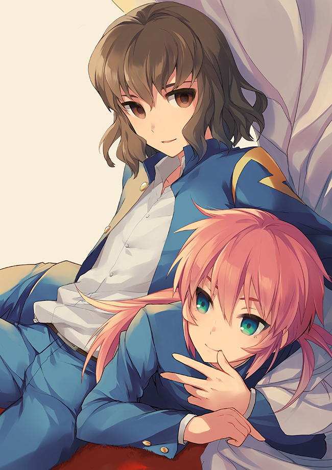 kirino ranmaru and shindou takuto (inazuma eleven and 1 more) drawn by tousaki_umiko