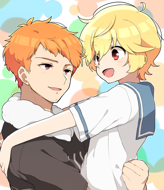 hakone yumoto and hakone goura (binan koukou chikyuu bouei-bu love!) drawn by itukik