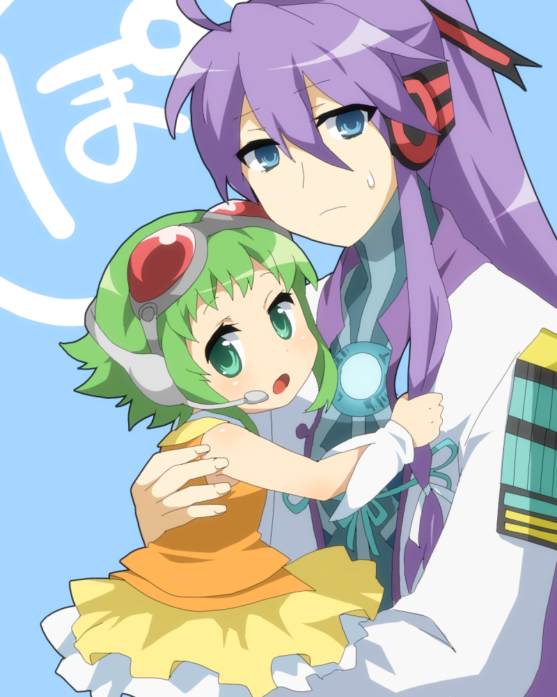 gumi and kamui gakupo (vocaloid) drawn by matsuda_toki