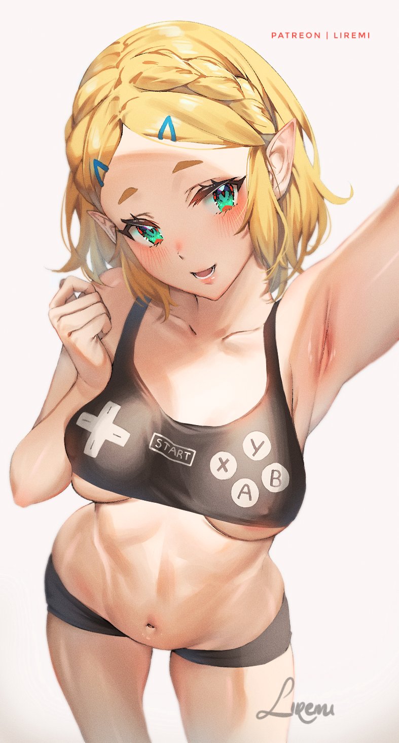 princess zelda (the legend of zelda and 1 more) drawn by liremi