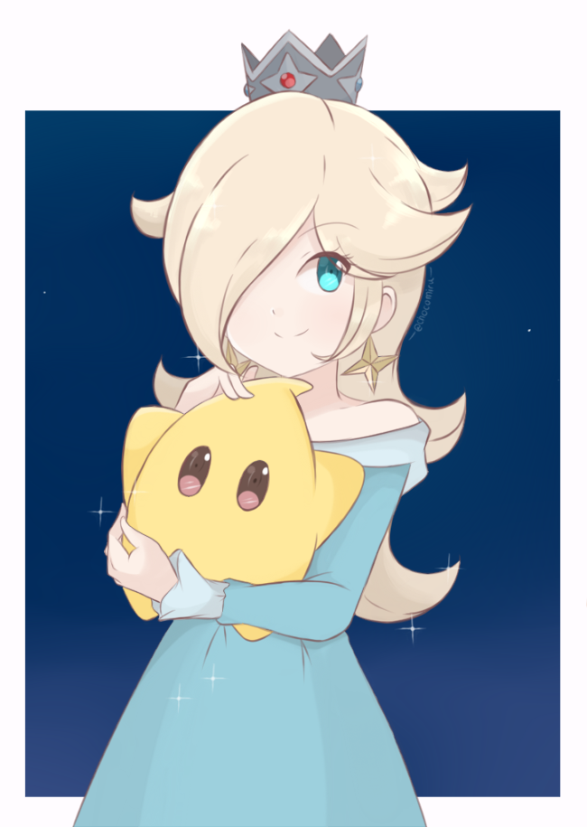 rosalina and luma (mario) drawn by chocomiru