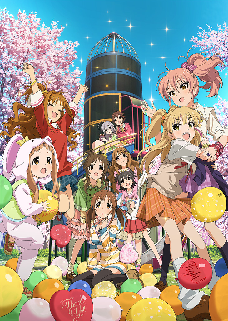 jougasaki mika, jougasaki rika, akagi miria, honda mio, hoshi syoko, and 5 more (idolmaster and 1 more) drawn by matsuo_yuusuke