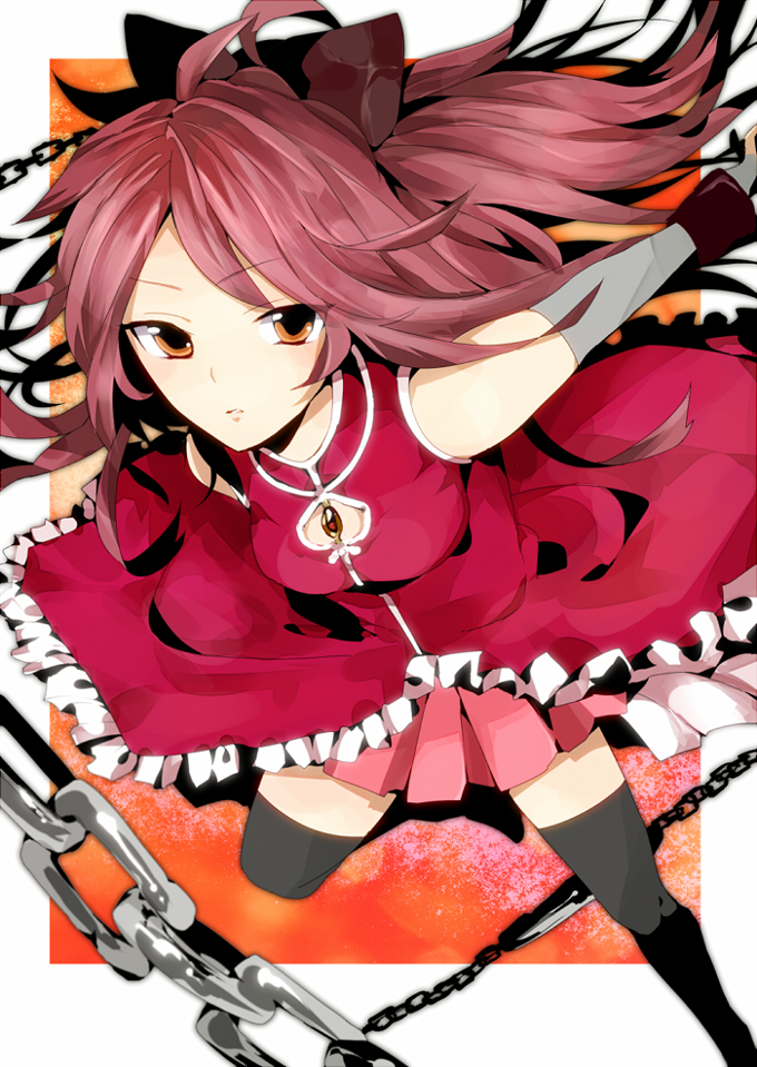 sakura kyoko (mahou shoujo madoka magica) drawn by logi_bunbukucha