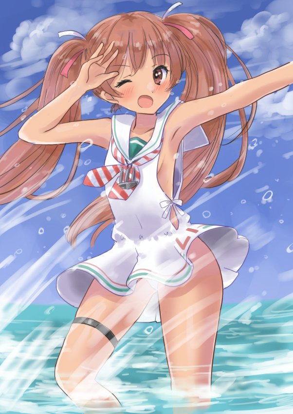 libeccio (kantai collection) drawn by kitagawa_mikio