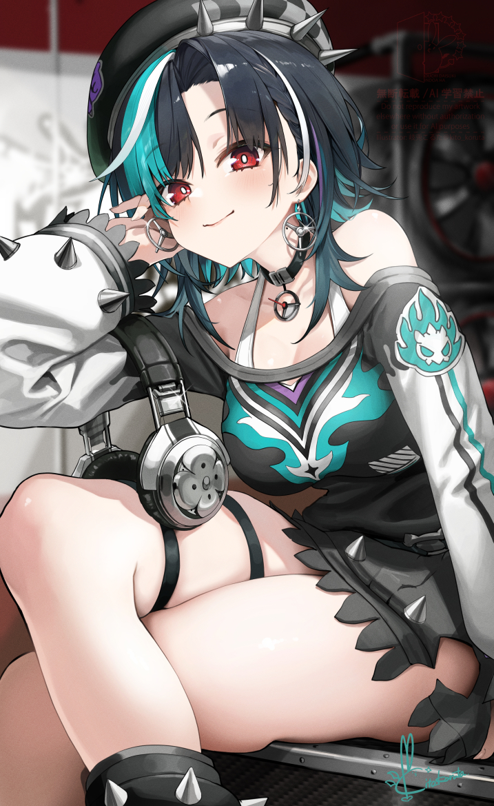 rindo chihaya (hololive and 1 more) drawn by kito_koruta