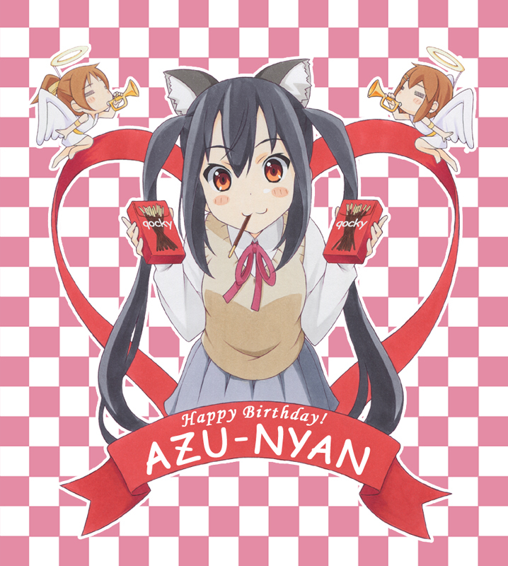 nakano azusa, hirasawa yui, and hirasawa ui (k-on!) drawn by shirohebidou