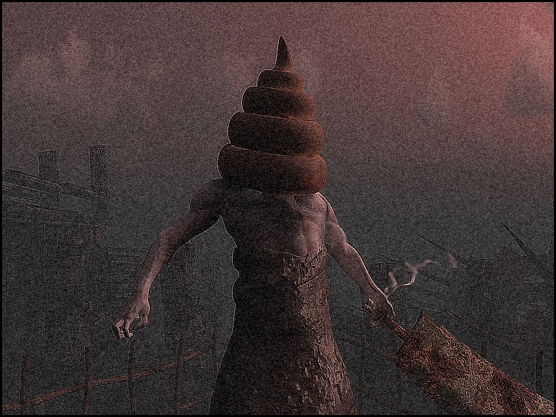 pyramid head (silent hill and 1 more) drawn by mana_ex_legion