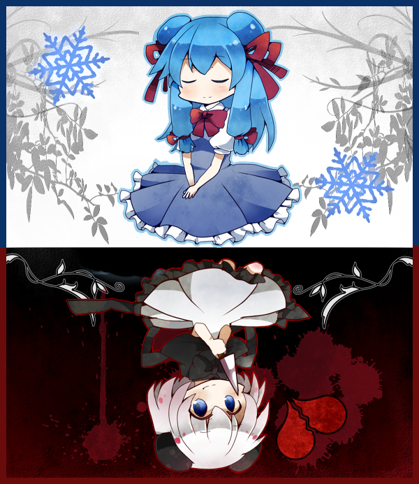 warawau nyamunyamu and minpou plymere (towelket wo mou ichido and 1 more) drawn by moyo_(amaniwa)