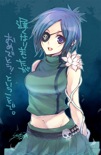 chrome dokuro (katekyo hitman reborn!) drawn by yue_(lov_n_n)