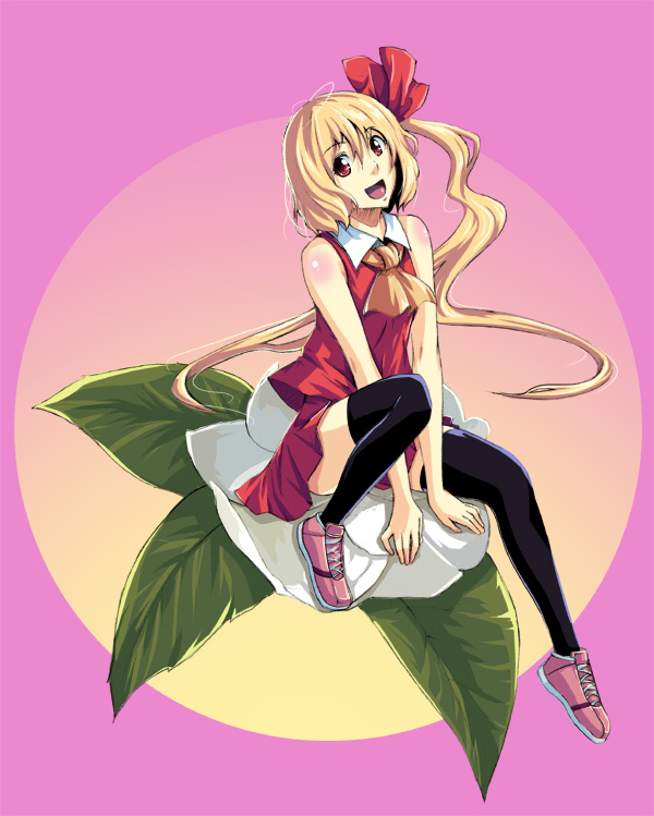 flandre scarlet (touhou) drawn by satori_(transient_wind)