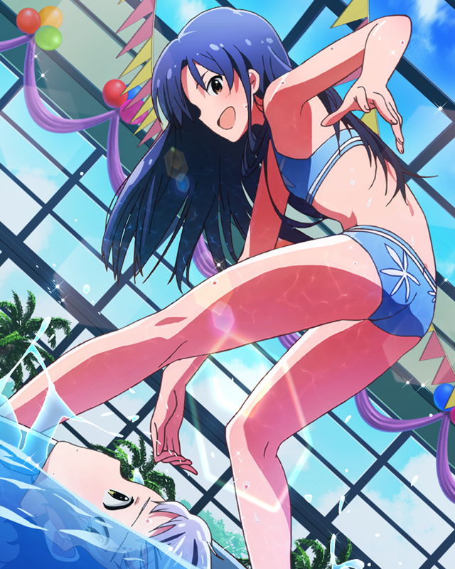 kisaragi chihaya and makabe mizuki (idolmaster and 1 more)