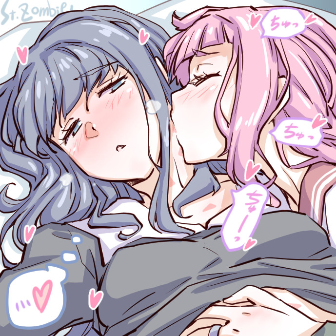 tamaki iroha and nanami yachiyo (mahou shoujo madoka magica and 1 more) drawn by studiozombie