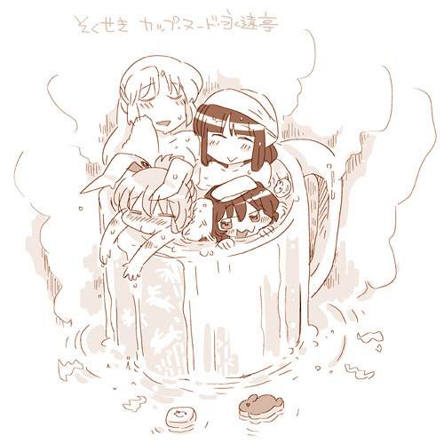 reisen udongein inaba, houraisan kaguya, inaba tewi, and yagokoro eirin (touhou) drawn by bon_(rump)
