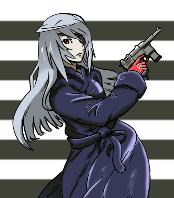 laura bodewig (infinite stratos and 1 more) drawn by bb_(baalbuddy)