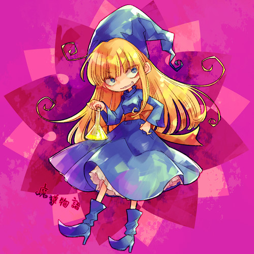 witch (puyopuyo and 1 more) drawn by rakuni
