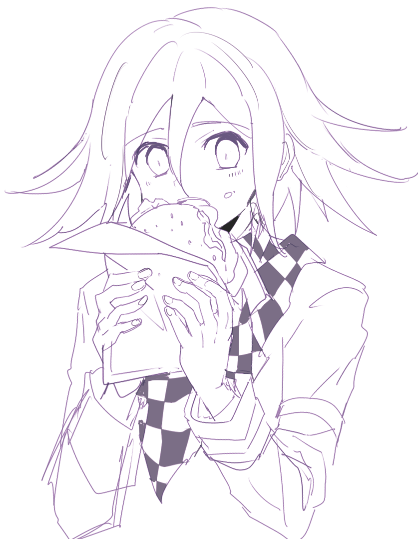 oma kokichi (danganronpa and 1 more) drawn by harunotano