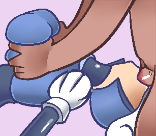 splash woman (mega man and 1 more) drawn by boggle and fupoo