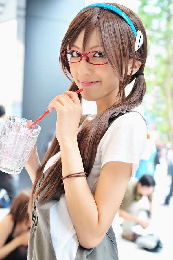 makinami mari illustrious (neon genesis evangelion and 1 more) drawn by chamaro