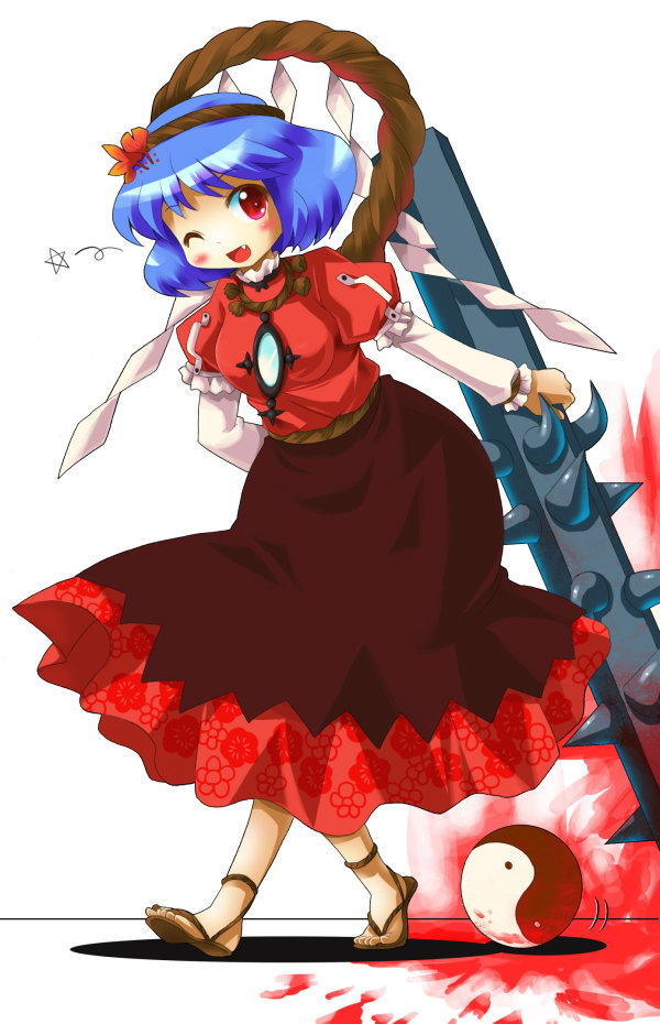 yasaka kanako (touhou and 1 more) drawn by michii_yuuki