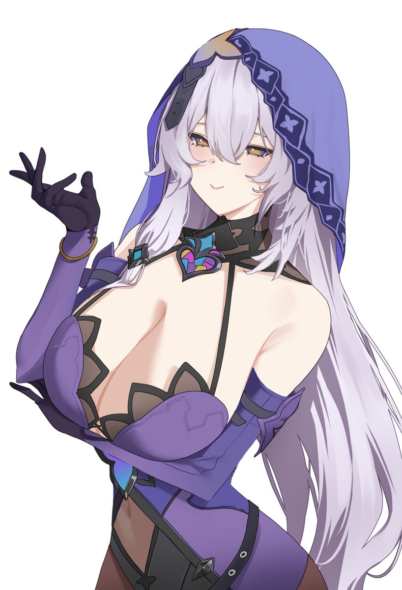 black swan (honkai and 1 more) drawn by panvyru