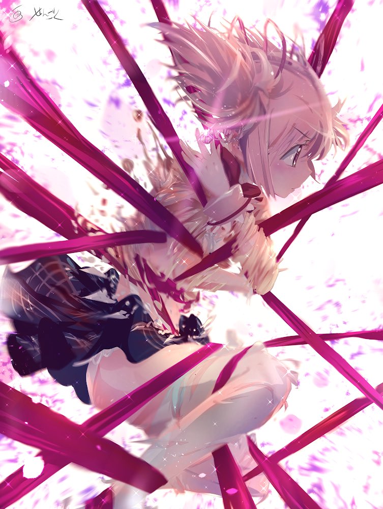 kaname madoka (mahou shoujo madoka magica and 1 more) drawn by sengoku_chidori