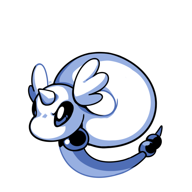 dragonair (pokemon and 1 more) drawn by rumwik
