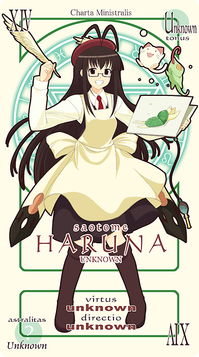 saotome haruna and tama (mahou sensei negima! and 1 more) drawn by mizuki_makoto