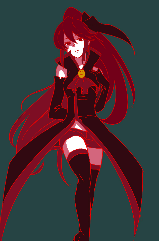 phantom and unlovely (precure and 1 more) drawn by kiyoy777