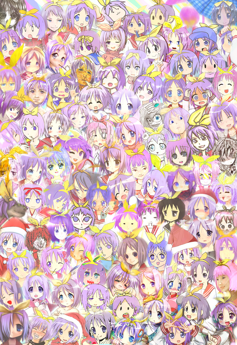 hiiragi tsukasa (lucky star) drawn by leica_(leica_xx)