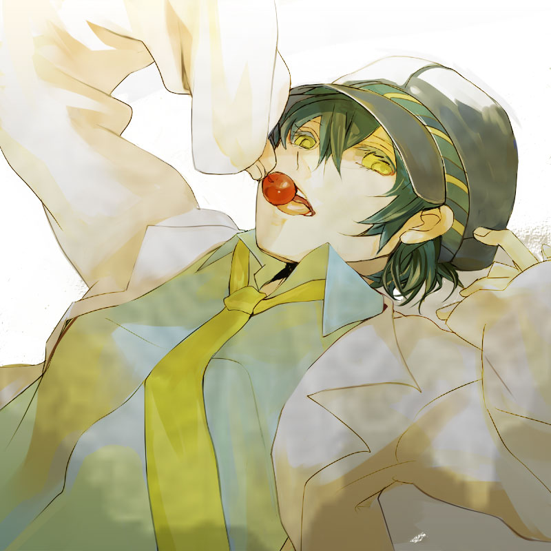 shirogane naoto (persona and 1 more) drawn by hajikero_(mimizu)