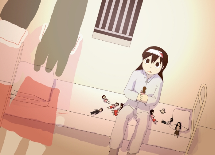 kasuga ayumu, takino tomo, tanizaki yukari, kurosawa minamo, and kimura (azumanga daioh) drawn by ues