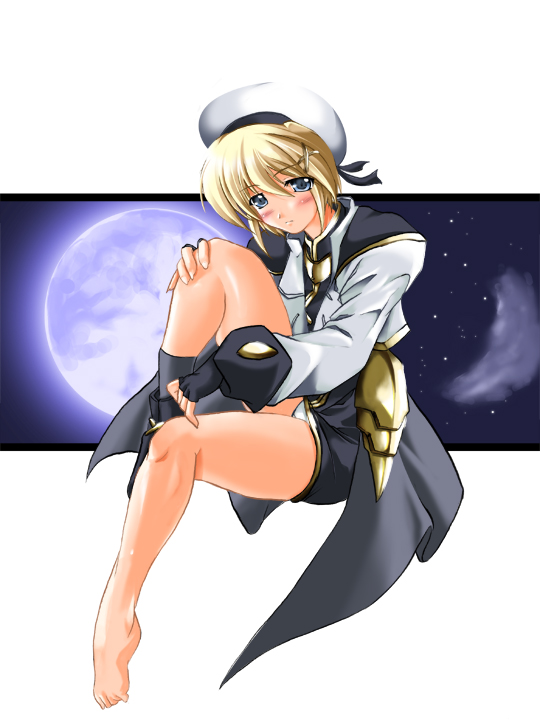 yagami hayate (lyrical nanoha and 1 more) drawn by kanten