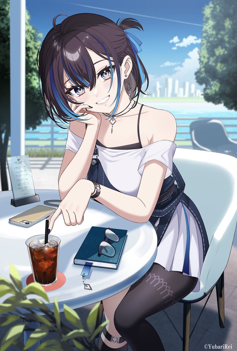 yubari rei (indie virtual youtuber) drawn by tokiti