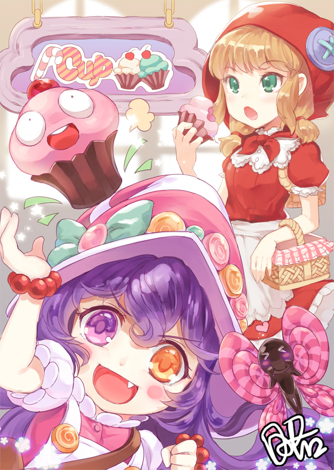little red riding hood, lulu, annie, pix, and bittersweet lulu (league of legends and 1 more) drawn by dakun