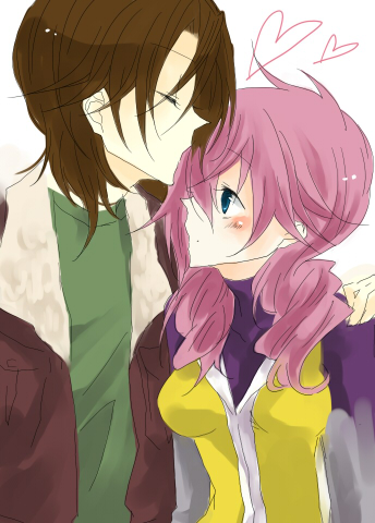 feldt grace and lockon stratos (gundam and 1 more)